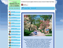 Tablet Screenshot of francescaceccherini.it
